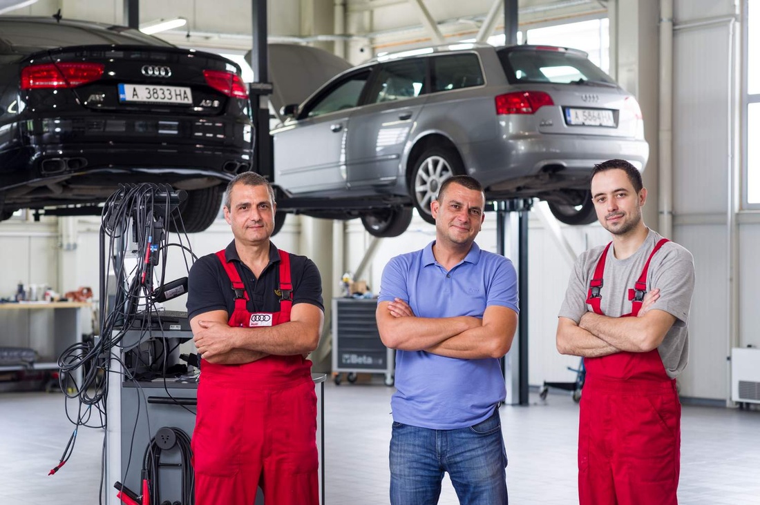 Audi team