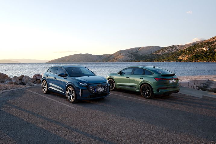 New Audi Q4 e-tron